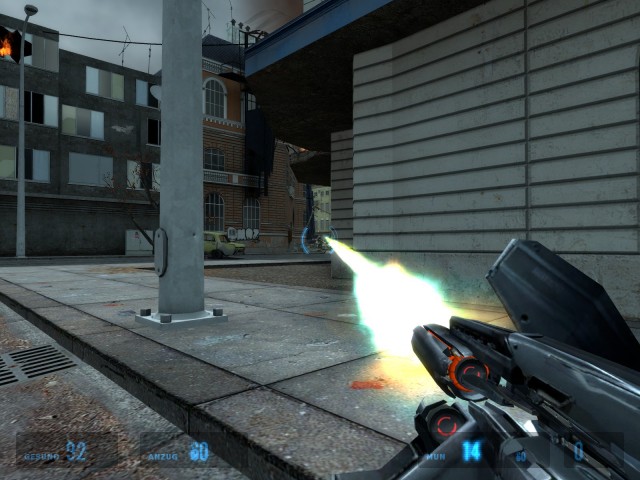 Kampf gegen einen Strider