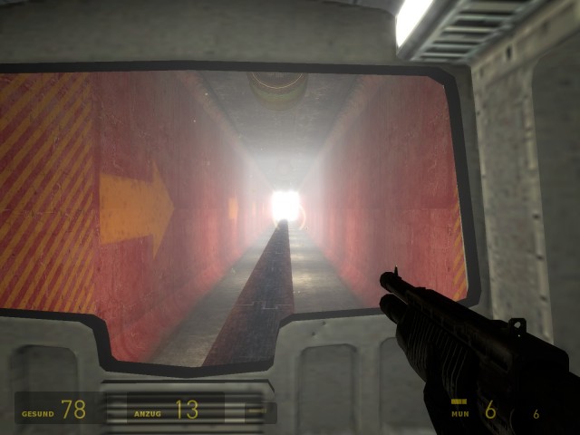 das Licht am Ende des Tunnels