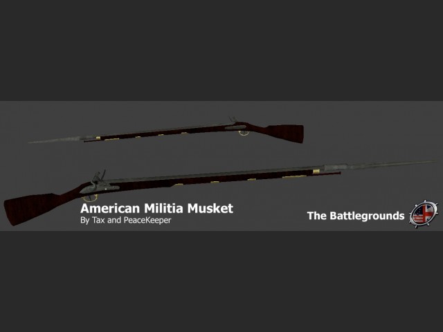 Waffe "American Militia Musket"