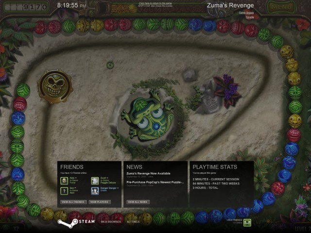 Steam 2010 UI-Update: Neues Overlay