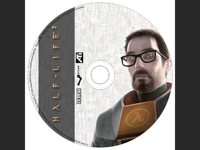 DVD/CD Half-Life 2 Label by FthrJACK