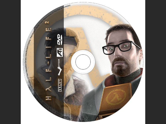 DVD/CD Half-Life 2 Label by FthrJACK