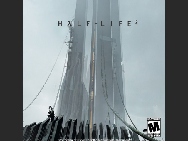 CD Half-Life 2 Inlay (front) by Devin Lamothes