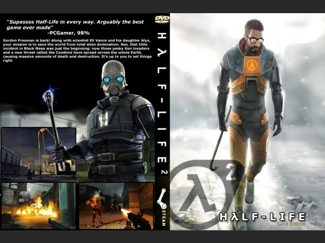 DVD Half-Life 2 Cover by Retro_X