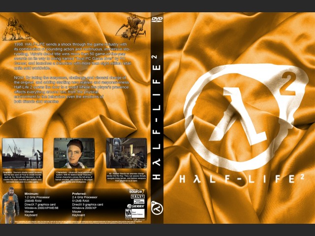 DVD Half-Life 2 Cover by CY:G
