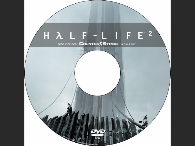 DVD/CD Half-Life 2 Label by Devin Lamothes