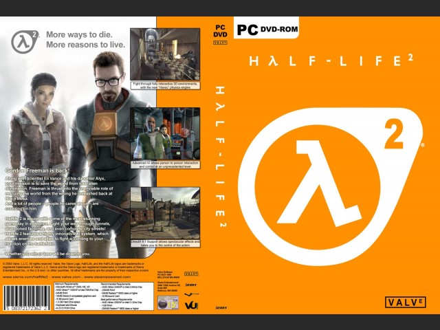 DVD Half-Life 2 Cover by UNKNOWN