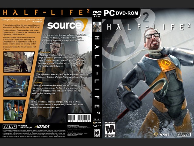 DVD Half-Life 2 (USA) Cover by [HSBS] coZ