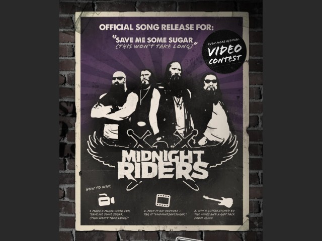Poster zum Midnight Riders Video-Contest