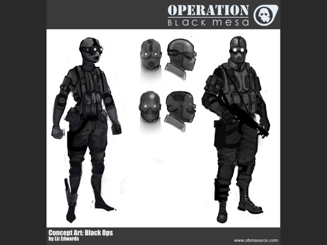Black Ops Konzeptzeichnung