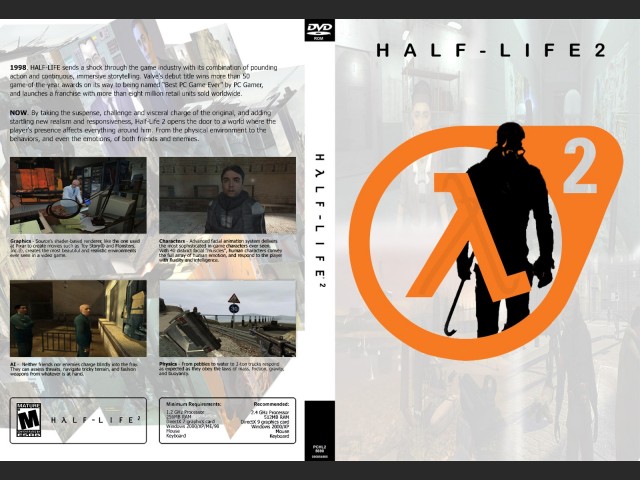 DVD Half-Life 2 Cover by Resien