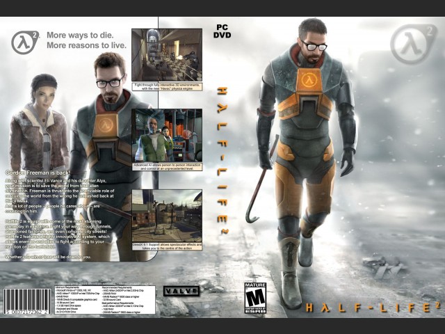 DVD Half-Life 2 Cover by christian szecsoedi