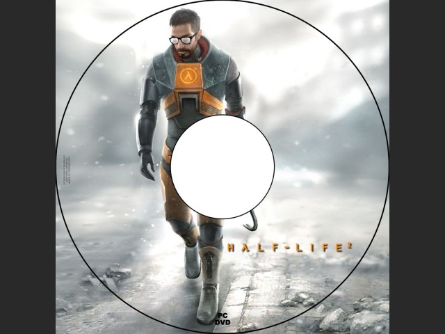 DVD/CD Half-Life 2 Label by christian szecsoedi