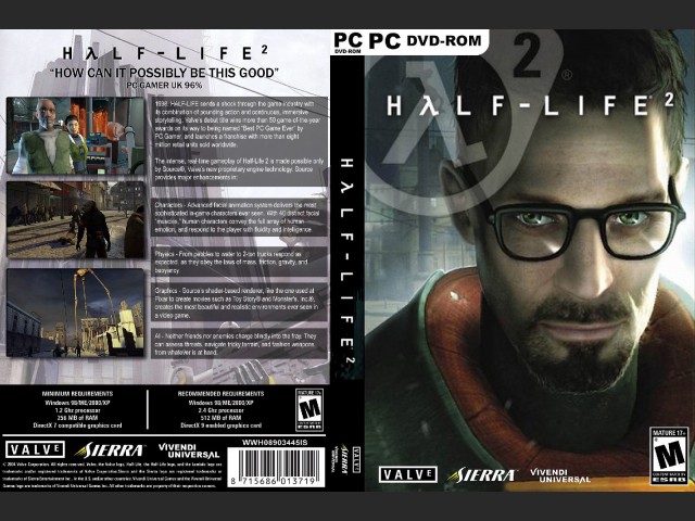 DVD Half-Life 2 Cover by RichardK