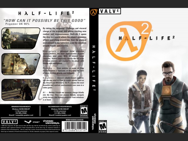 DVD Half-Life 2 Cover by NARSiL