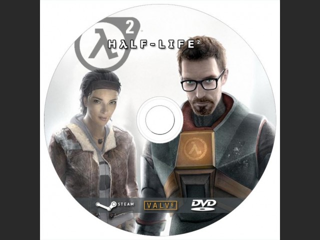 DVD/CD Half-Life 2 Label by Retro_X