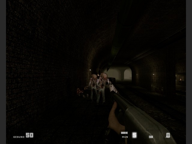 Zombies im Tunnel