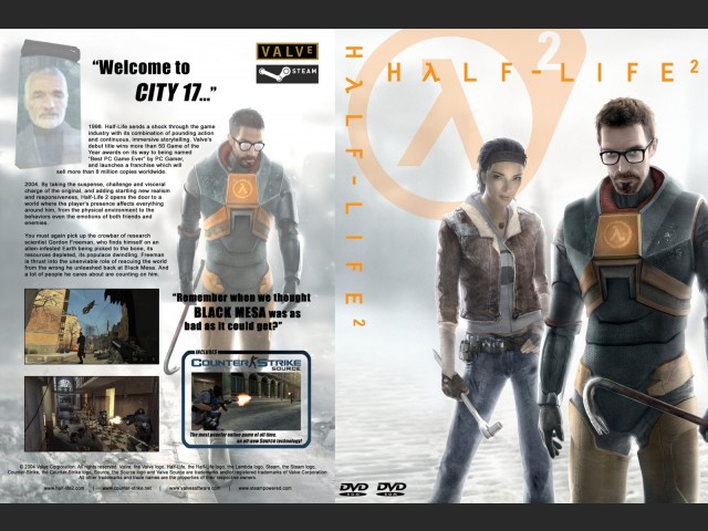 DVD Half-Life 2 Cover by NekoFever