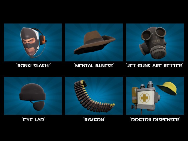 TF2-Items fr Monday Night Combat