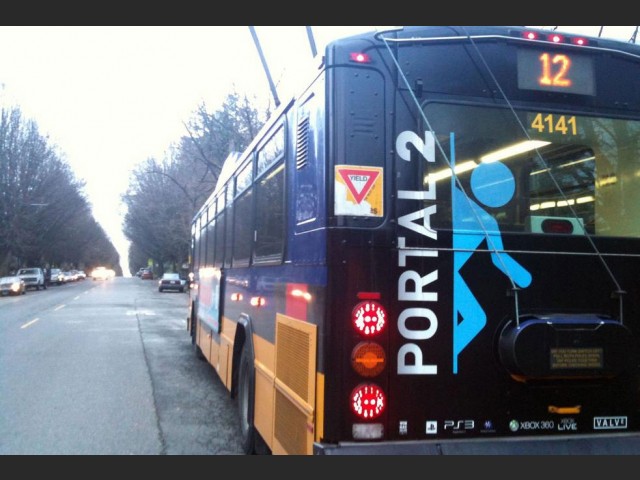 Portal 2 Bus