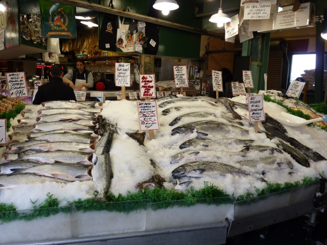 Fischmarkt in Seattle