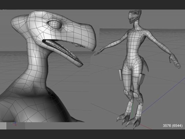 3D-Modell des Charakters Kal Nadali