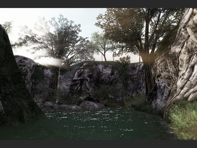 Sonnenstrahlen und Color Correction