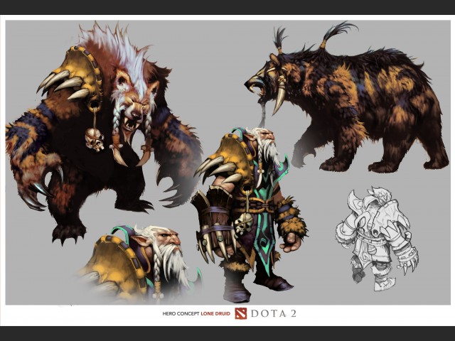 Lone Druid - Concept Art