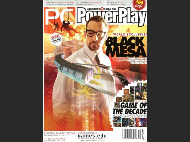 Black Mesa auf dem Cover der australischen PC Powerplay