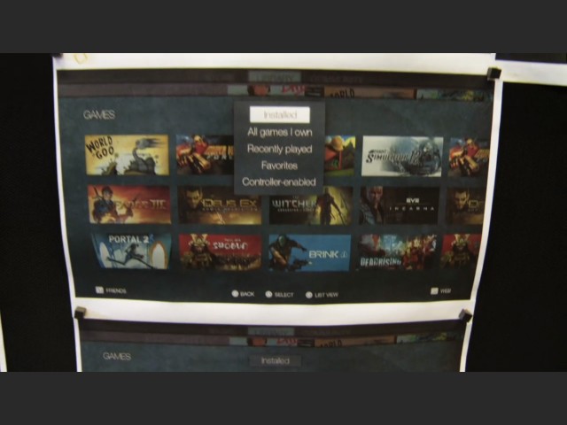 Steam Big Picture