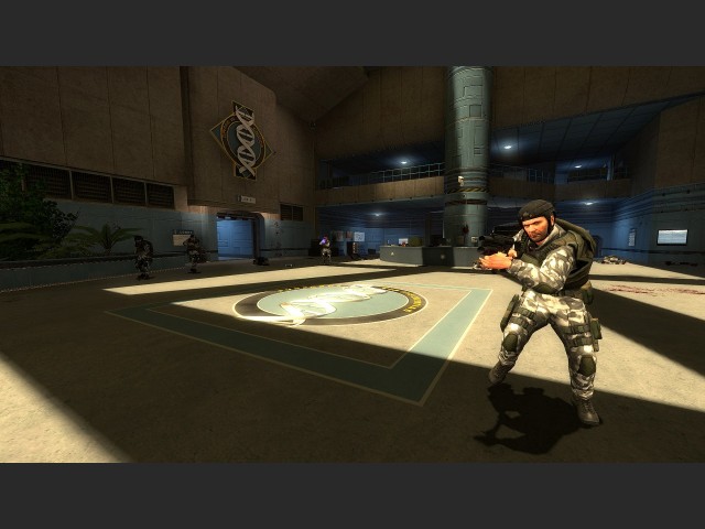 Soldat in Black Mesa