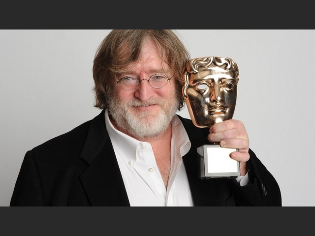 Gabe Newell mit BAFTA-Auszeichnung 2013