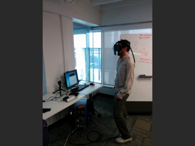 Valves VR-Prototyp im Mai 2014