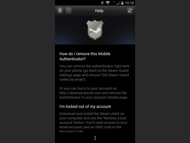 Steam Guard Mobile Authentificator