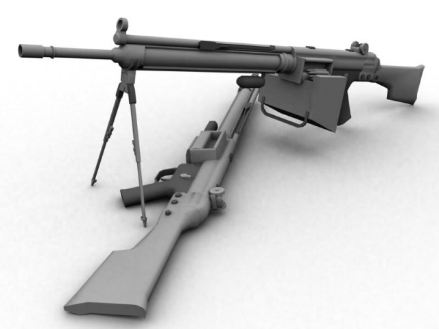 H&K 21 Leichtes Maschinengewehr