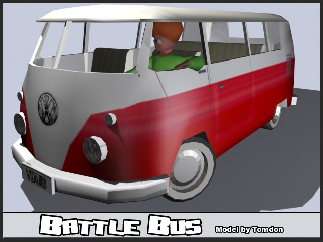 Camagordon Model Battle Bus