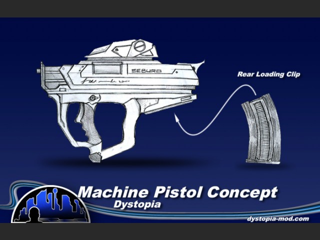 Maschinenpistole - Konzeptbild