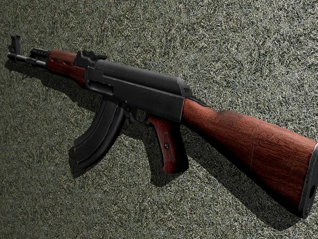 Good old Kalaschnikow AK47
