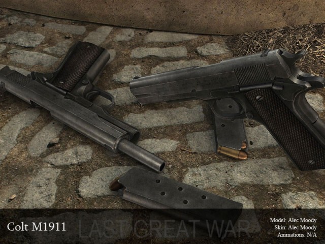 Colt 1911 - Render