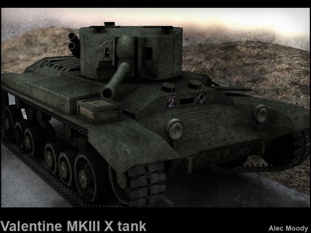 MK II Tank - Render
