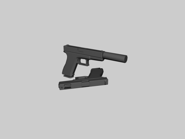 Glock 17 Pistole