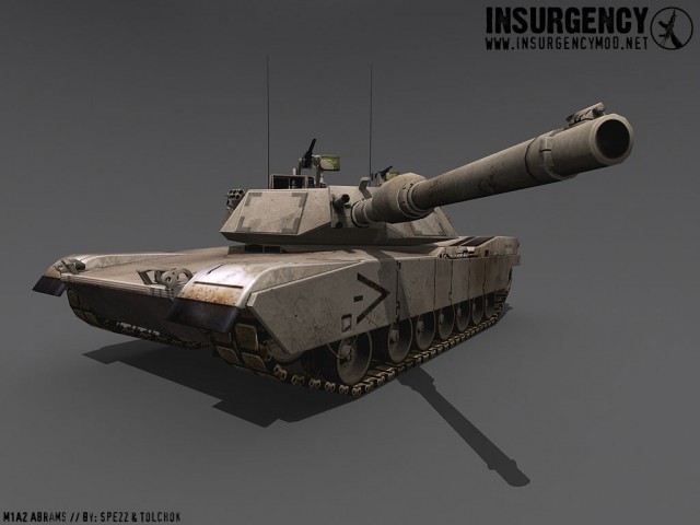 Abrams Kampfpanzer - Render