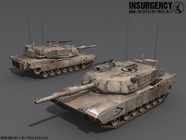 Abrams Kampfpanzer - Render II