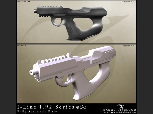 I-Line I.92 Fully Automatic Pistol