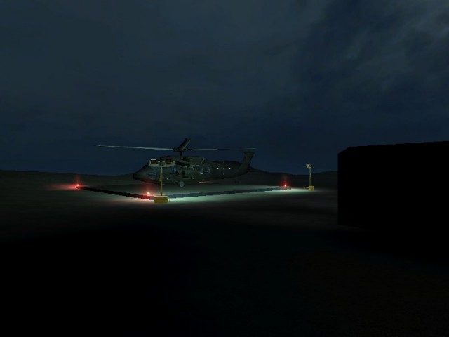 Helikopter-Landeplatz