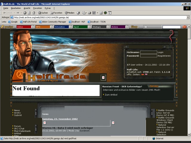 HalfLife.de 2002 #2