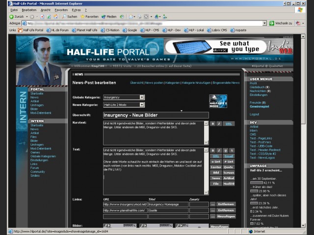 Half-Life Portal Intern