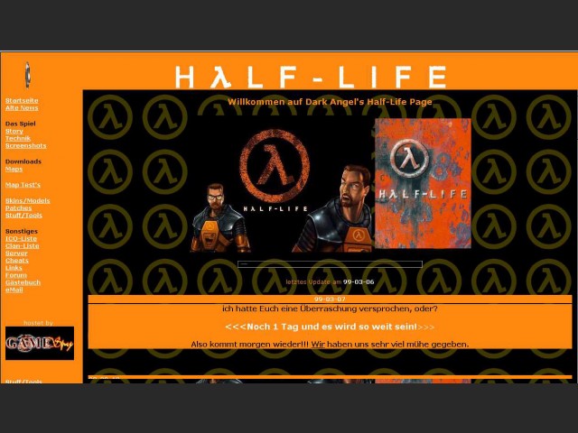 DarkAngels Half-Life Page