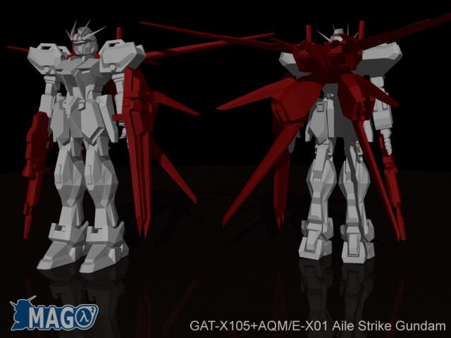 GAT-X105 Aile Strike Gundam