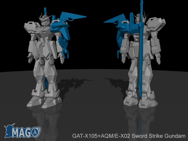 GAT-X105 Sword Strike Gundam